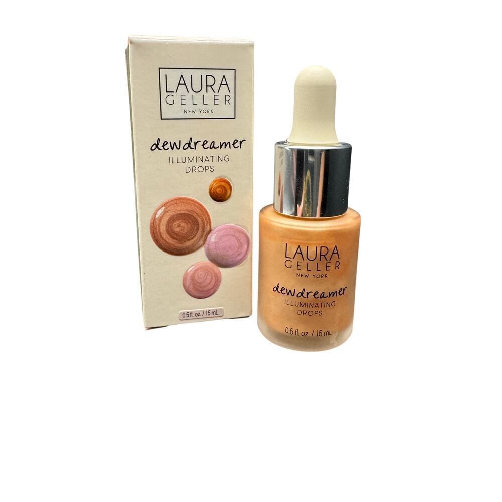 Laura Geller Dewdreamer Illuminating Drops 15mL-Brand New In Box-Gilded Honey